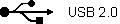 USB 2.0 symbol