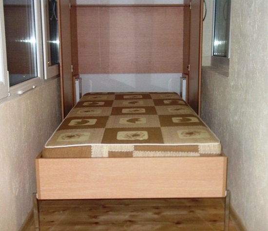 шкаф кровать на лоджии