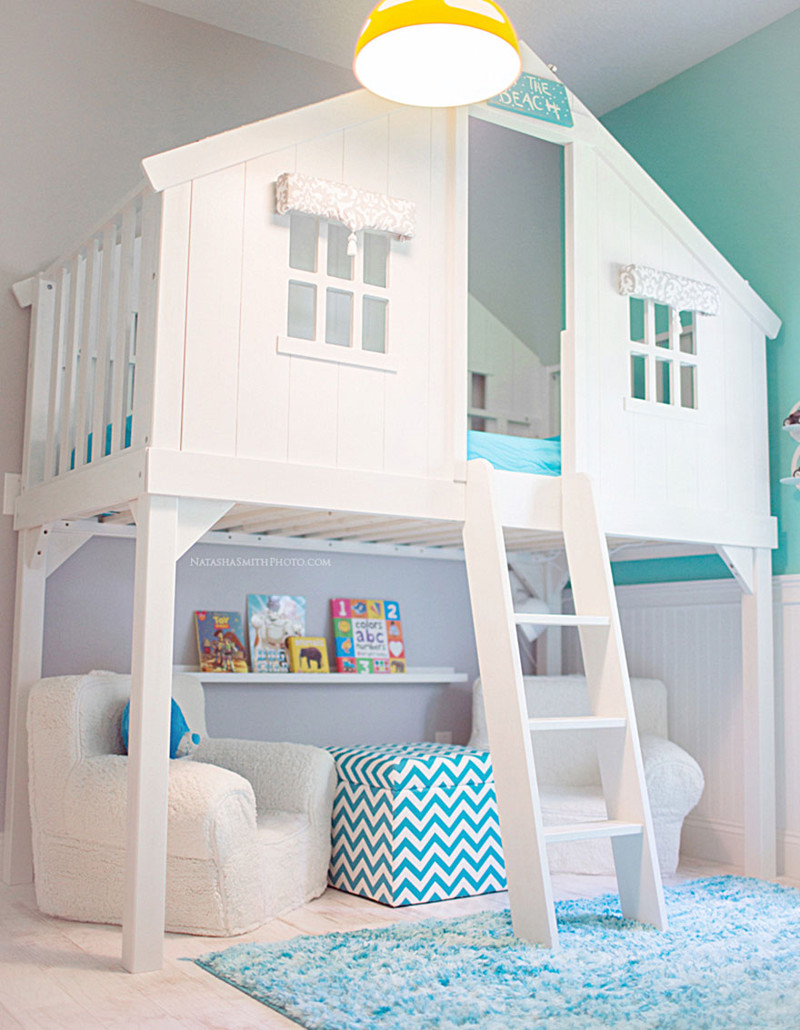 13. Уютный домик-кровать для детей. дизайн, дом, идея, креатив