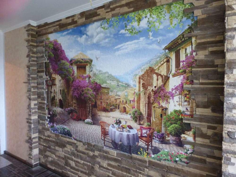 Обои фрески на стену: фото в интерьере, под фреску для кухни, какие подобрать, бесшовные в дом, флизелиновые, модные с эффектом фрески, видео