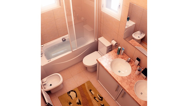 Ремонт в ванной комнате совмещенной с туалетом: фото инструкция