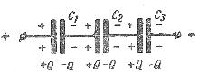 Параллельное и последовательное соединение конденсаторов