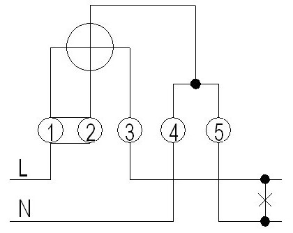 схема электросчетчика 