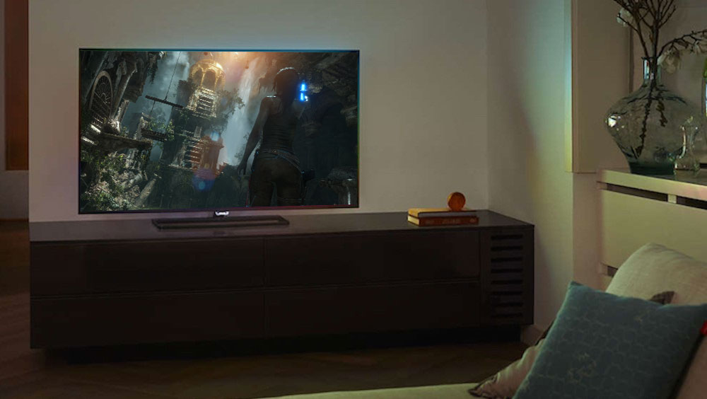 Телевизор эффектней для игр