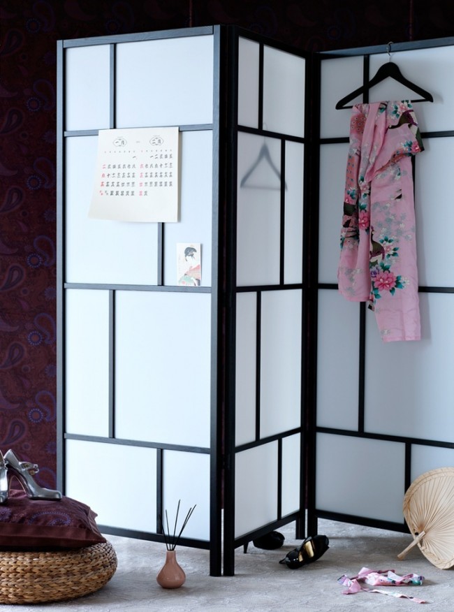 Утонченный японский стиль в декорациях комнаты