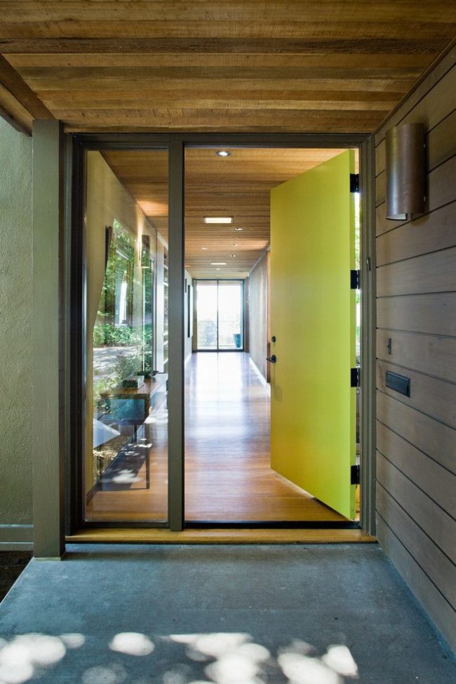 Пластиковые двери входные для частного дома: фото 70 лучших идей
