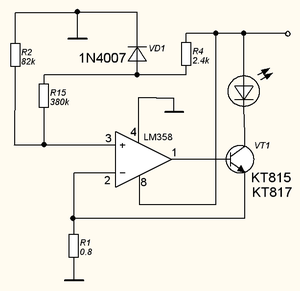 Генератор на LM358