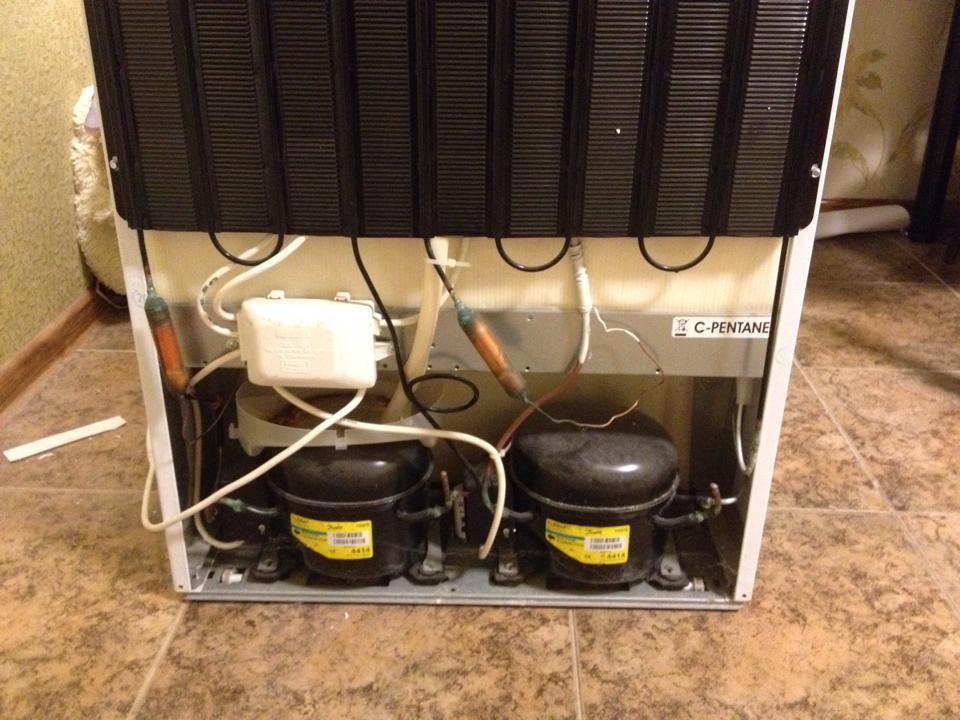Некоторые холодильники имеют раздельные контуры для каждой камеры
