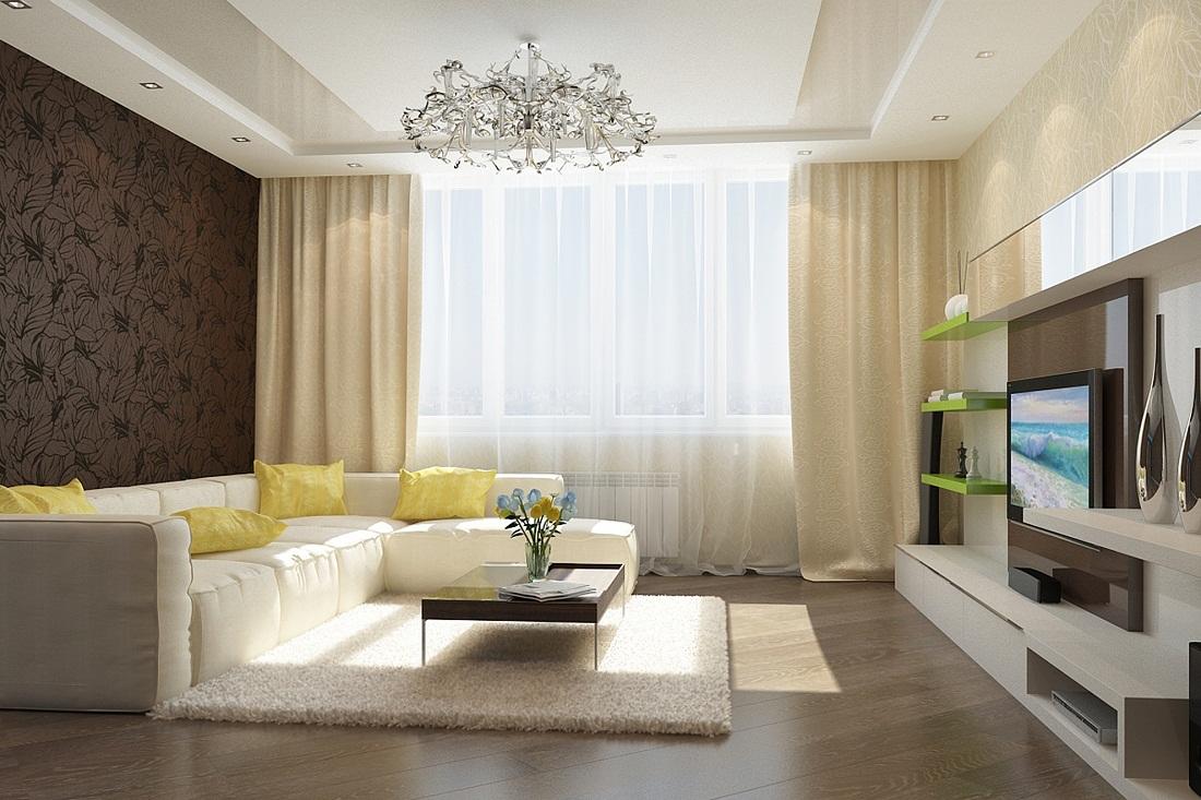Для увеличения степени комфорта перед диваном рекомендуется постелить мягкое ковровое покрытие 
