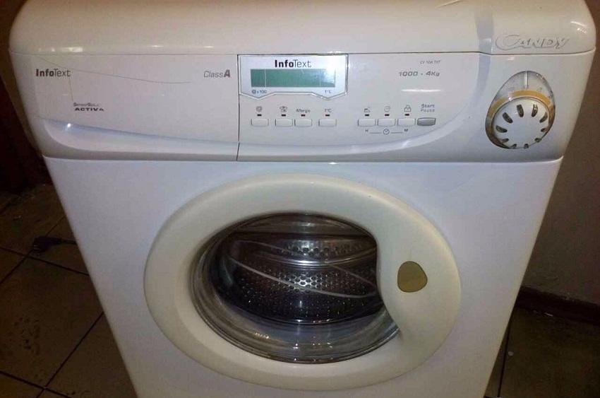 Узкая стиральная машина хорошо впишется в дизайн любой комнаты