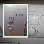 Кнопка включения стиральной машины