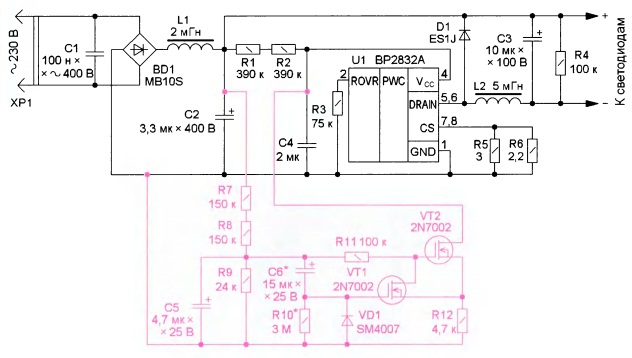 Cl1503s схема включения