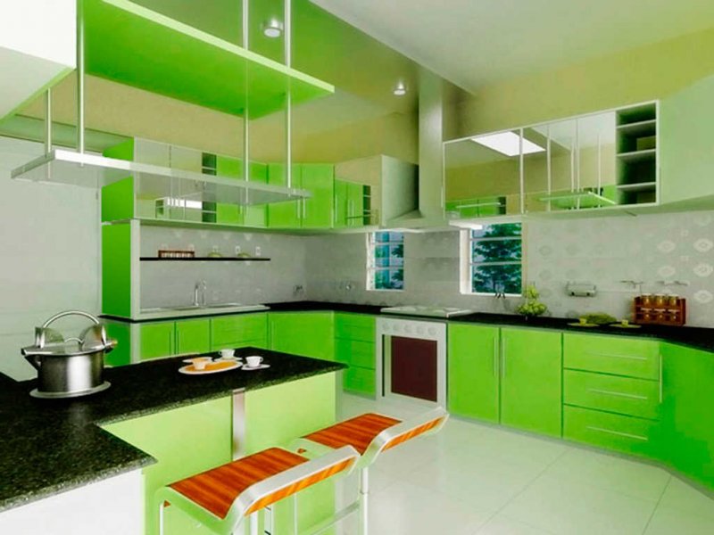 дизайн интерьера кухни в квартире