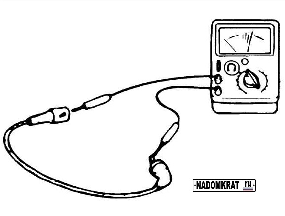 Проверка высоковольтных проводов зажигания мультиметром