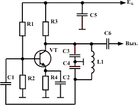 емкостный LC генератор