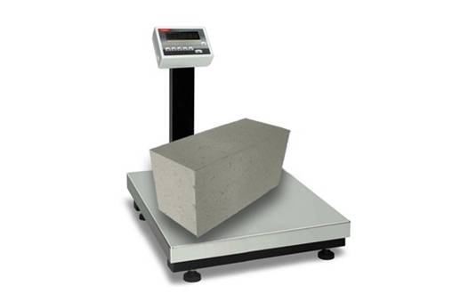 Измерение веса бетона
