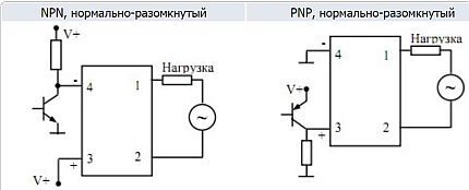 Типы однофазных схем подключения ТТР