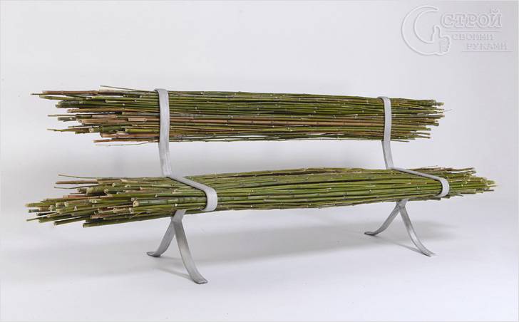 Бамбуковая скамья