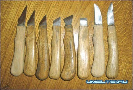 Самодельные ножи для резьбы по дереву