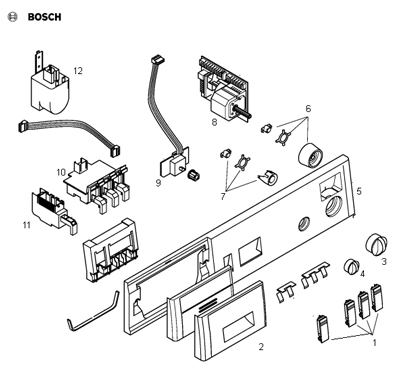 ТоваровСхема для Bosch WMV 1600 BY (Архив.