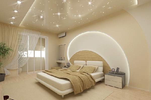 натяжные потолки в спальне дизайн фото, фото 46