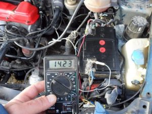 Замер напряжения на генераторе ВАЗ 2109