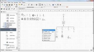 Как быстро начертить однолинейную эл схему!
