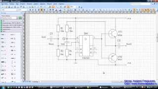 Черчение электрических схем по ГОСТ в Visio