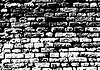 Grunge белый и черный кирпичной стены фон | Иллюстрация