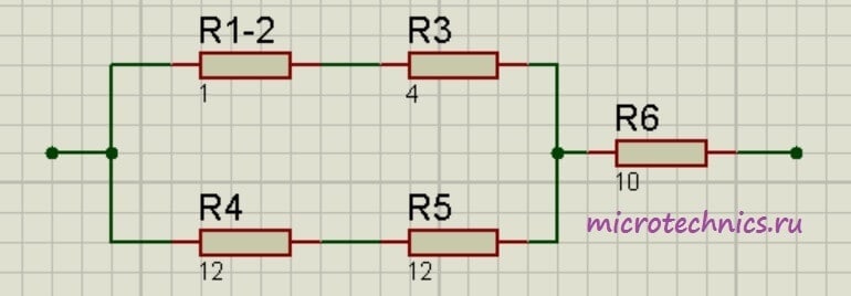 Соединения резисторов