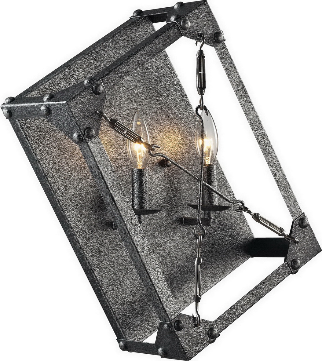 Креативный металлический настенный светильник