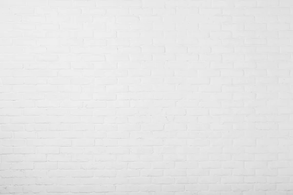Возрасте краской белого кирпича стены фон — стоковое фото